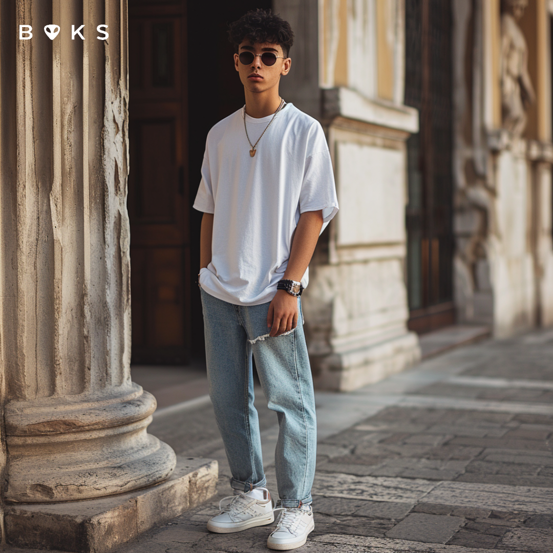 Polera Oversize BOKS PREMIUM Heavyweight