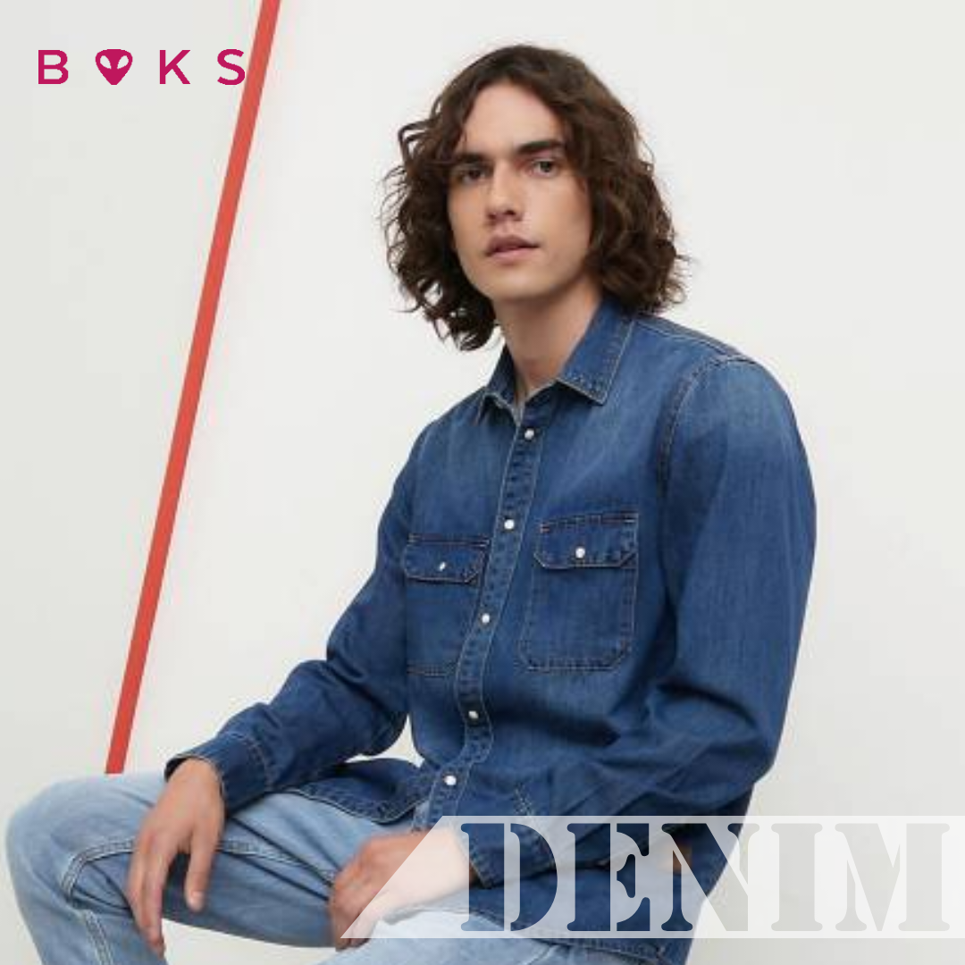 Camisa Denim Hombre BOKS PREMIUM Heavyweight