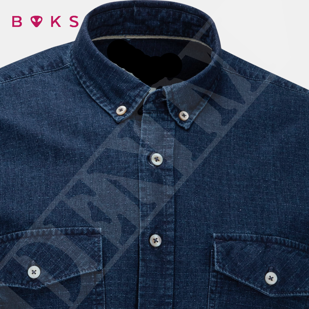 Camisa Denim Hombre BOKS PREMIUM Heavyweight