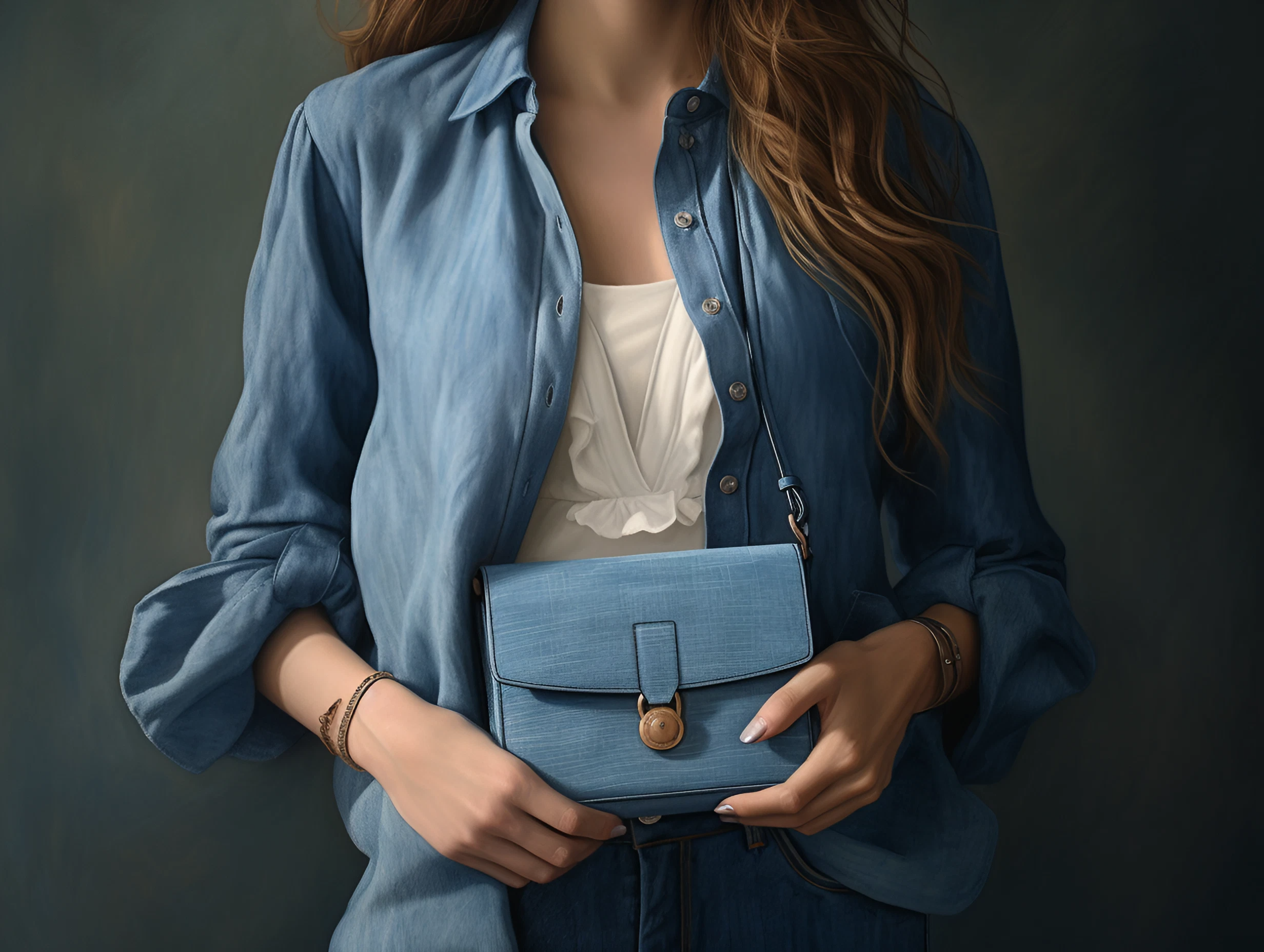 Cartera de Mano Reciclada Atma