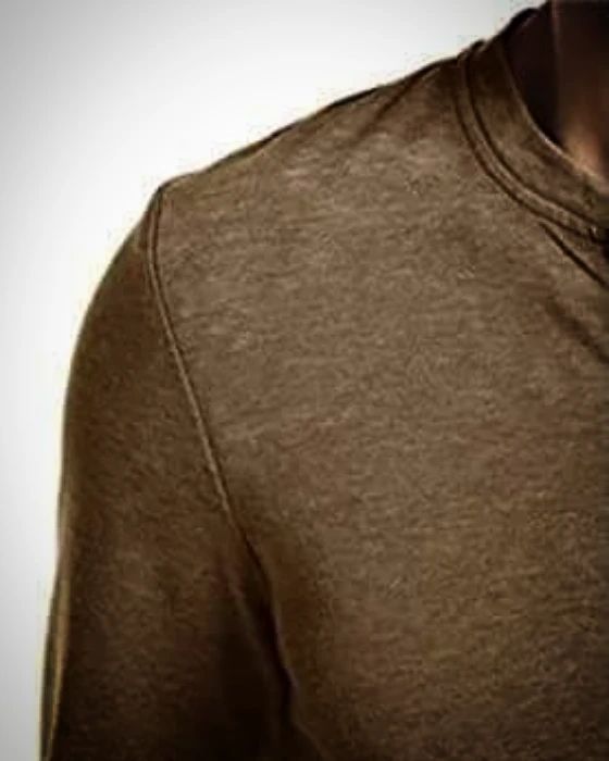 Polera Henley BOKS PREMIUM Heavyweight