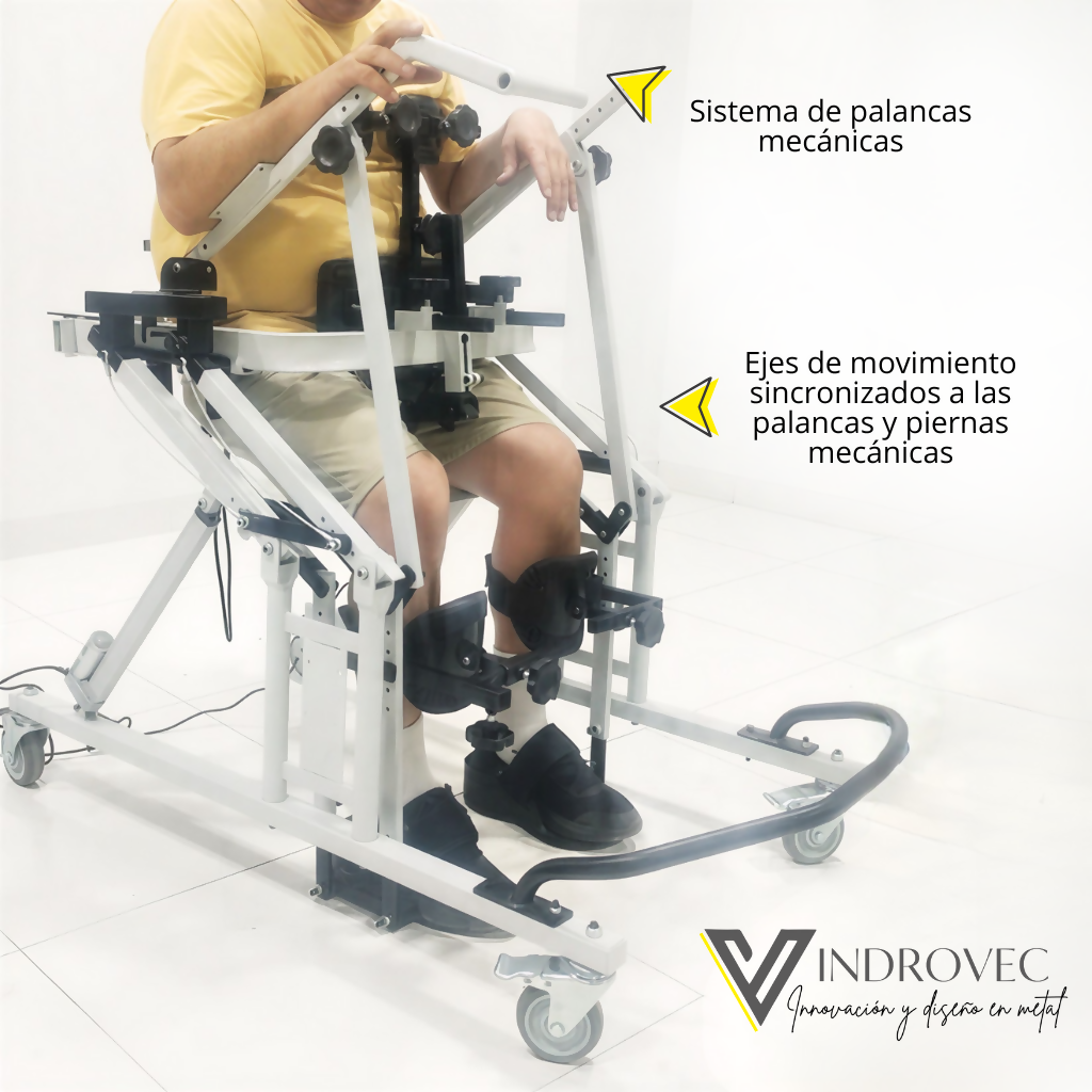 BIPEDESTADOR DINÁMICO MODELO FLEX - MIEMBROS INFERIORES
