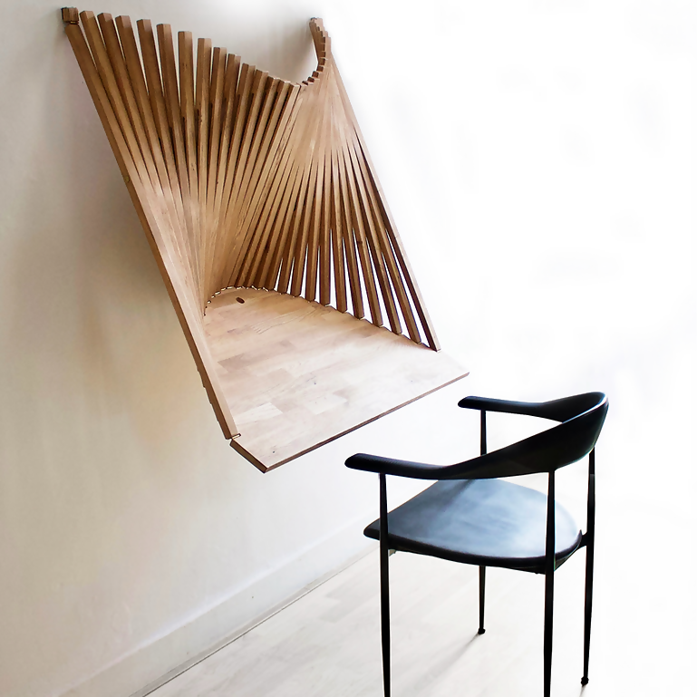 Escritorio Flotante y Plegable