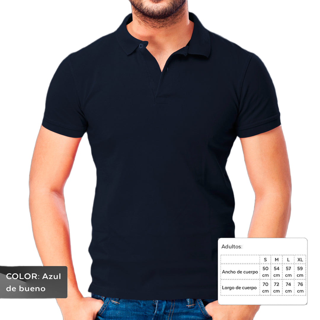 Polera BOKS piqué PREMIUM Heavyweight tipo Polo