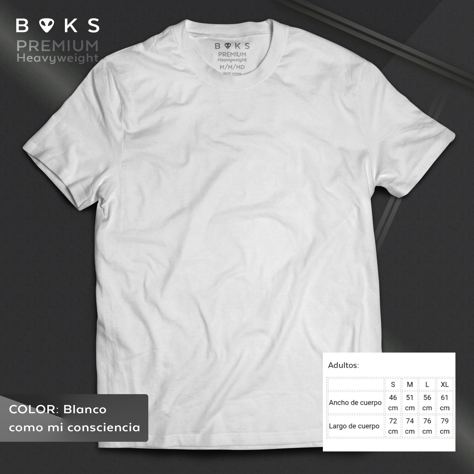 Polera BOKS PREMIUM Heavyweight