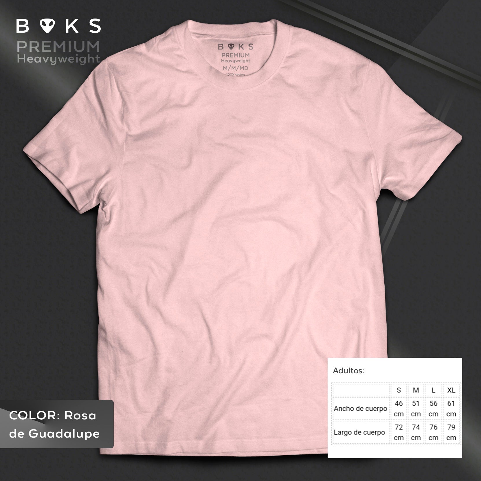 Polera BOKS PREMIUM Heavyweight