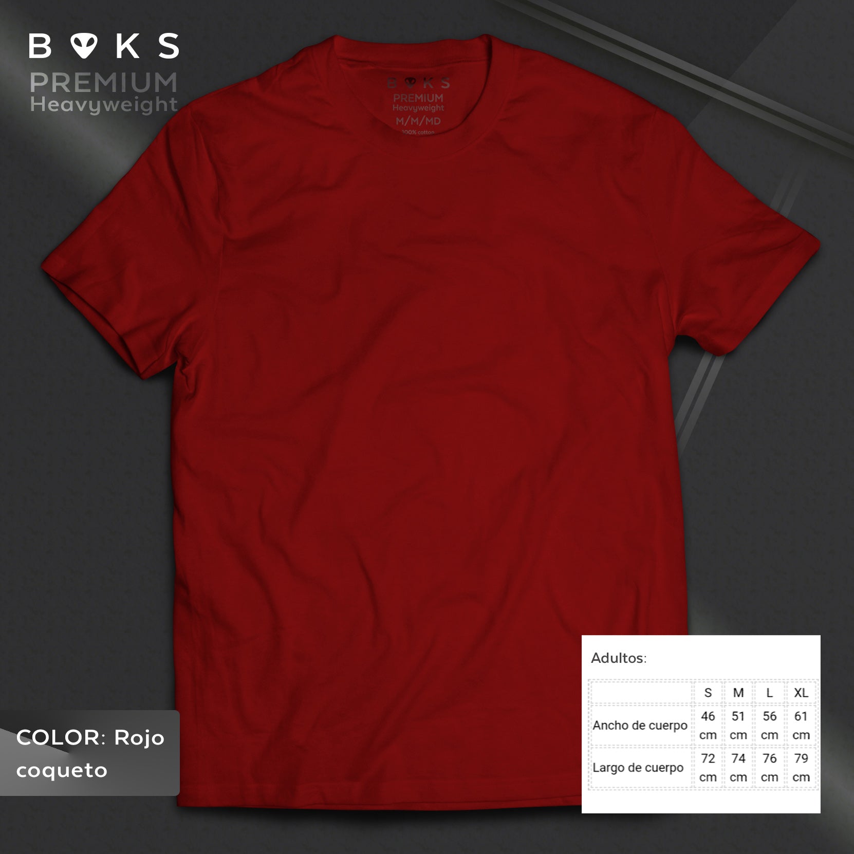 Polera BOKS PREMIUM Heavyweight