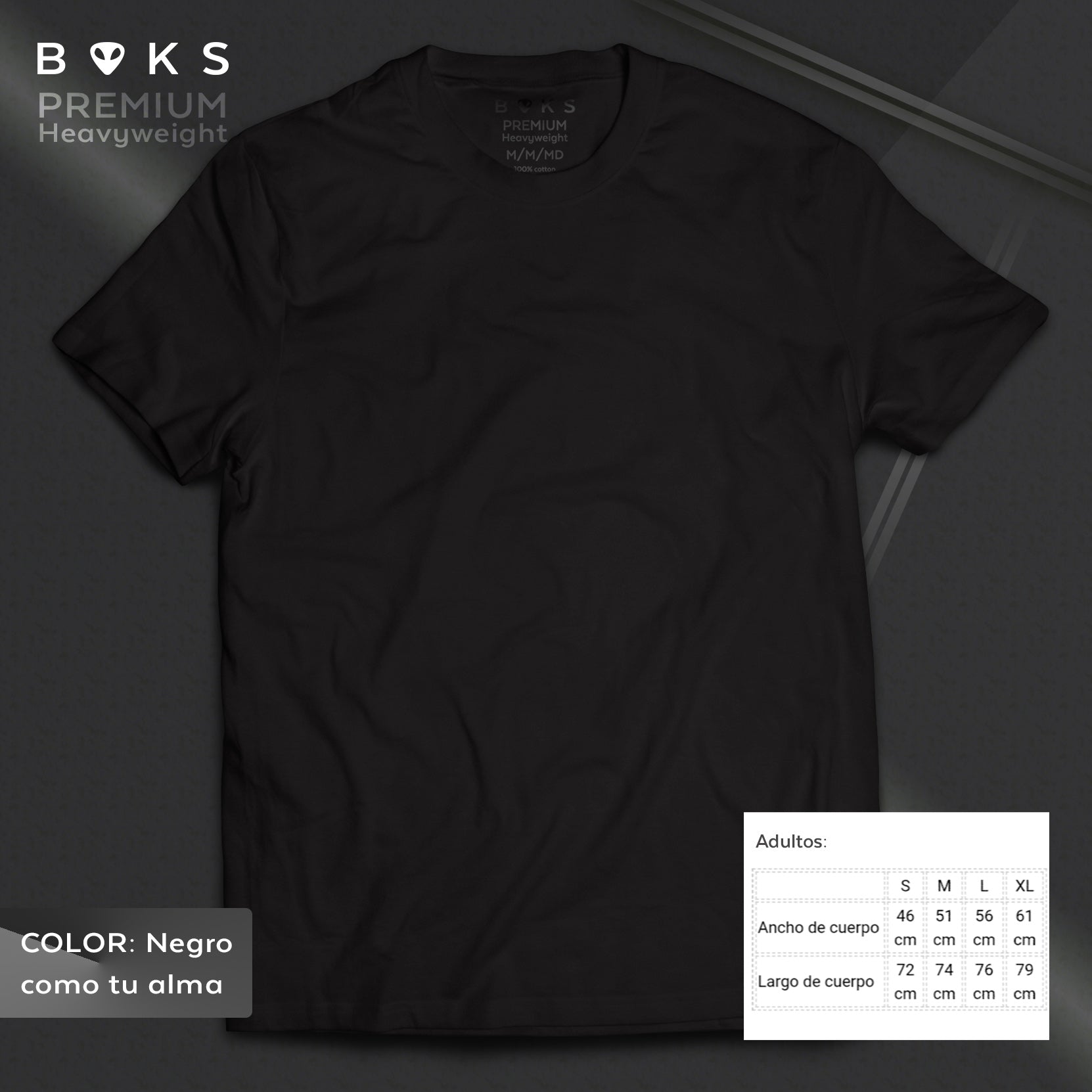 Polera BOKS PREMIUM Heavyweight